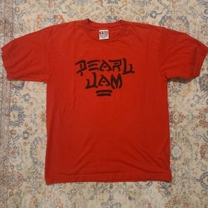 Vintage 90s Pearl Jam Graffiti Tee Size:M